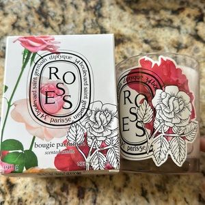 Diptyque ROSES Classic Candle 6.5oz BRAND NEW The herbarium of flowers